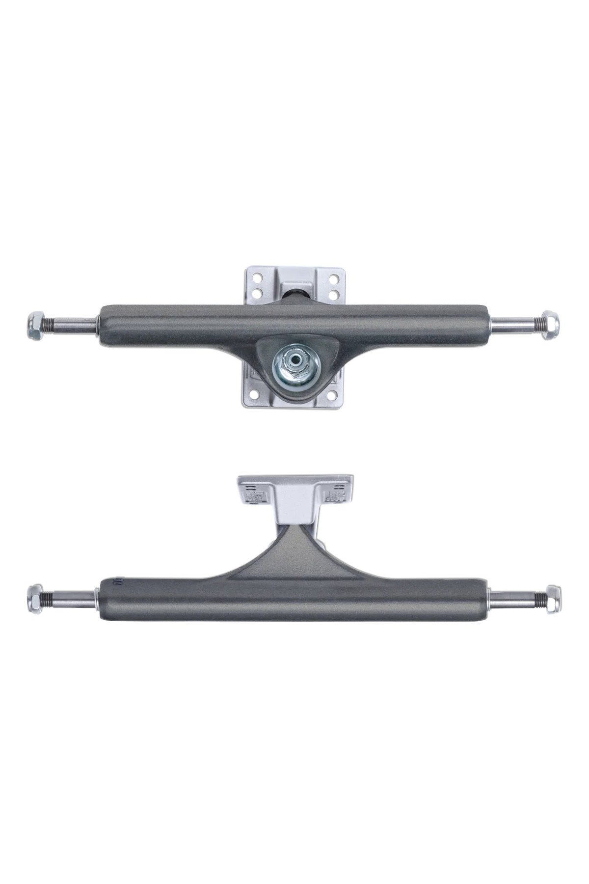 Slappy ST1 Hollow Light Gunmetal/Polished 6 Hole Baseplate Truck