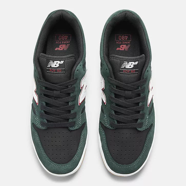 New Balance Numeric 480 Forest Green Black Shoes (NM480FOY)