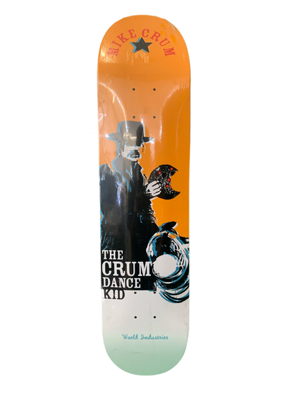 World Industries Mike Crum The Crum Dance Kid 7.5" Classic Skateboard Deck