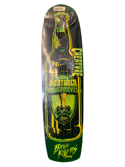Creature Brue Killer Partanen Pilsner 8.38" Classic Skateboard Deck