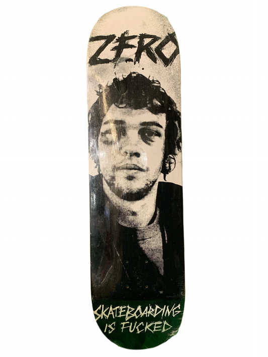 Zero Skateboarding Is Fucked 8.25" Classic Skateboard Deck