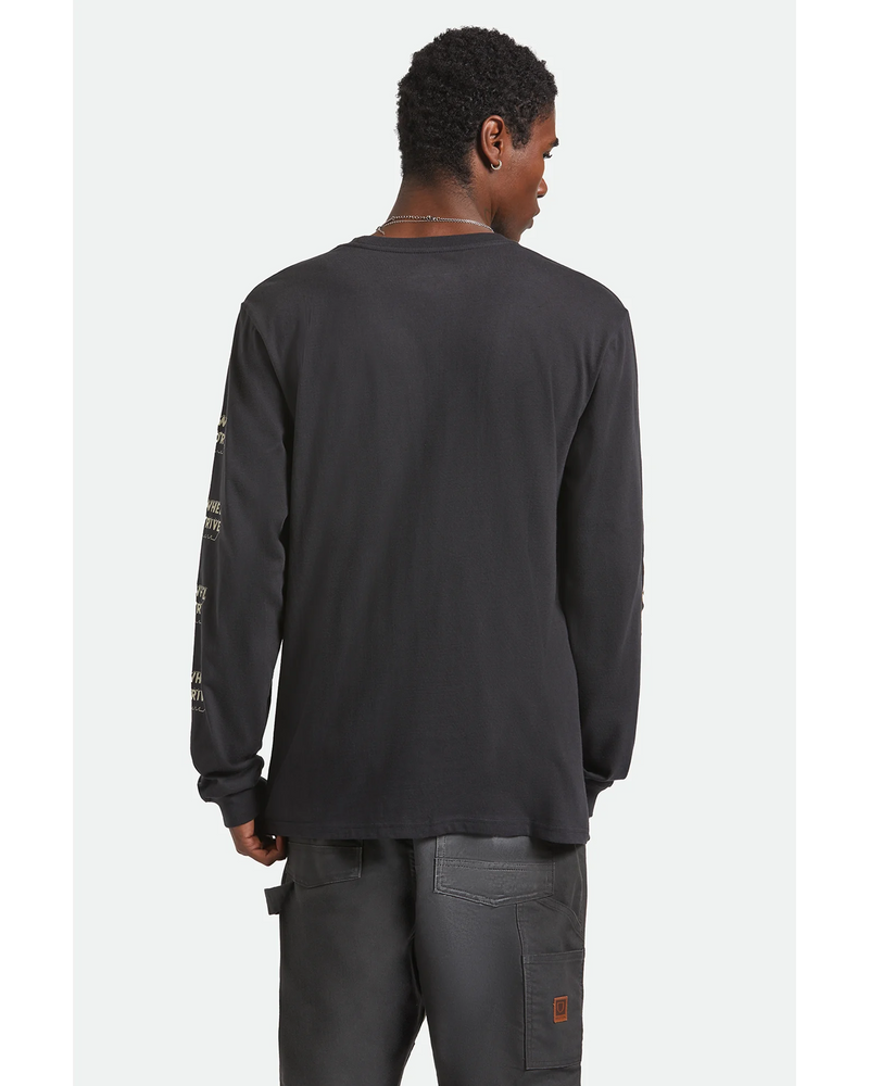 Brixton Ford Mud Marathon Burnt Rubber Long Sleeve L/s Shirt