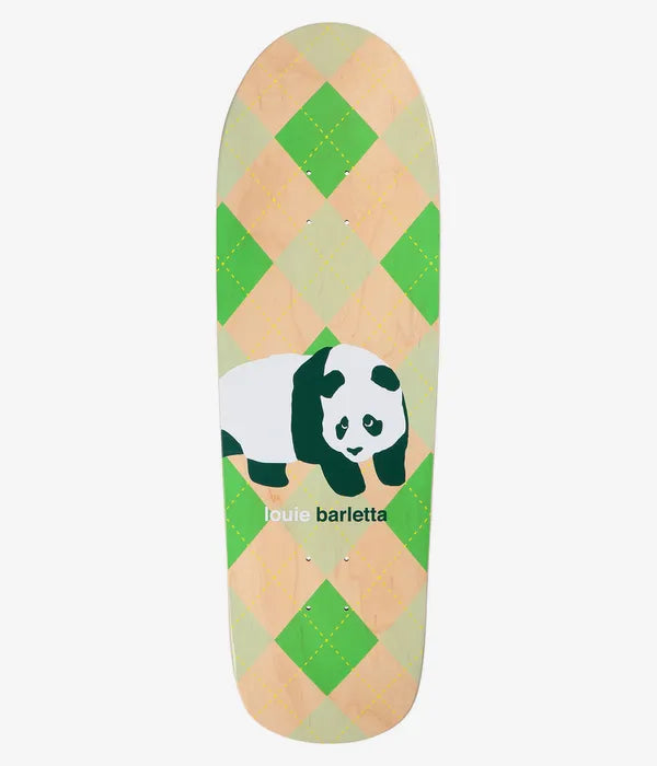Enjoi Barletta Peekaboo Pro Panda Natural Super Sap Resin 7 9.5" Skateboard Deck