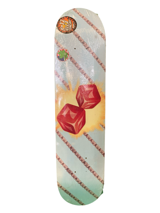 Powell Peralta Lucky 7's K-12 Concave 7.625" Classic Skateboard Deck