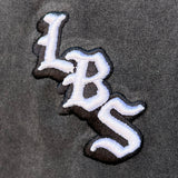 Long Beach Skate Co LBS Long Side Vintage Black Oversized S/s Shirt