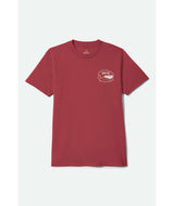 Brixton Mavis Robust Red Worn Wash Standard S/s Shirt