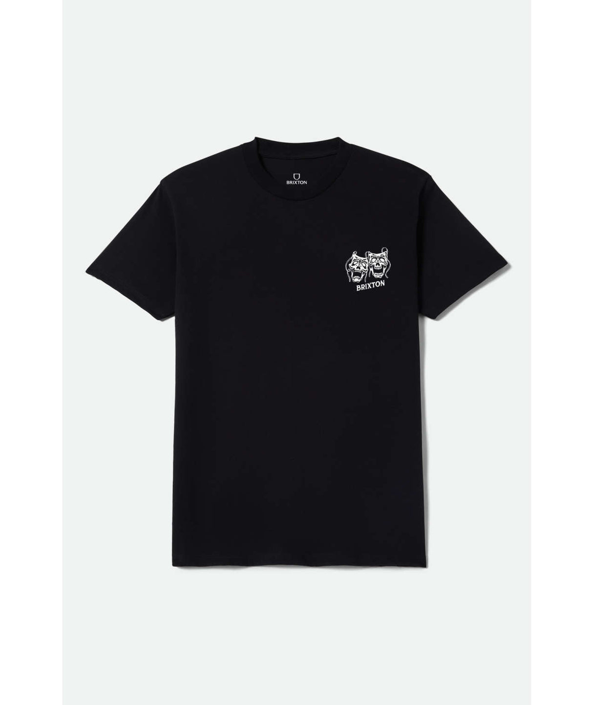 Brixton Smile Always Black Worn Wash Standard S/s Shirt