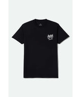 Brixton Smile Always Black Worn Wash Standard S/s Shirt