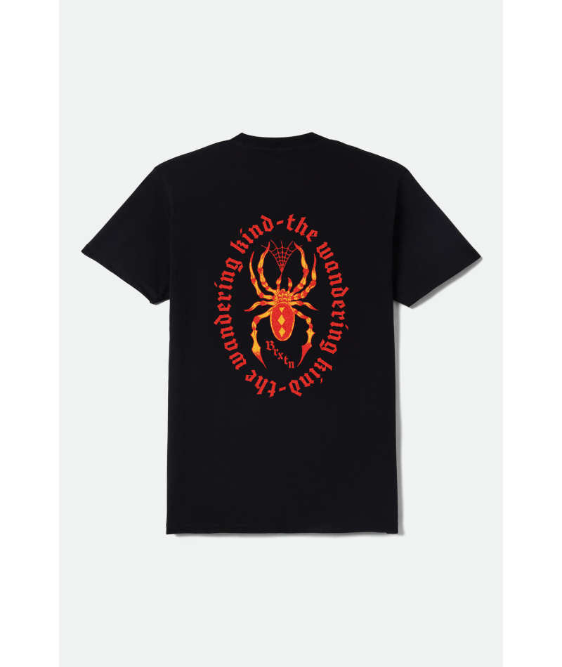 Brixton Beasley Black Standard S/s Shirt