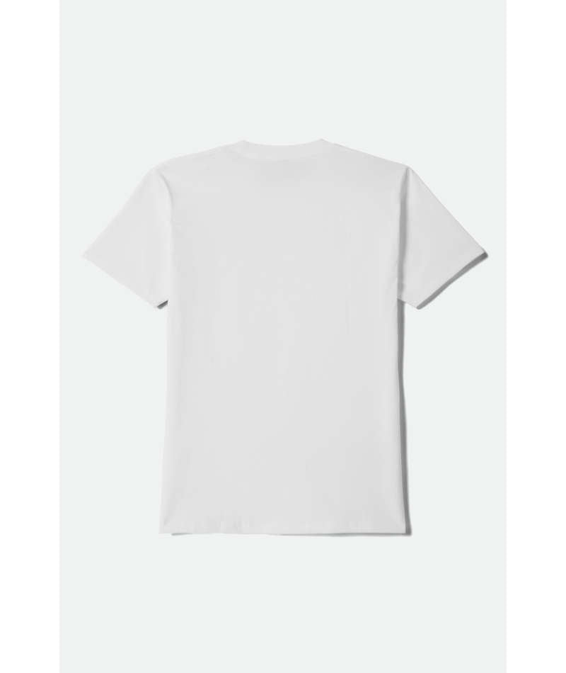 Brixton Duston White Standard S/s Shirt