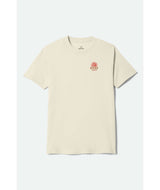 Brixton Dark Paradise Cream Standard S/s Shirt