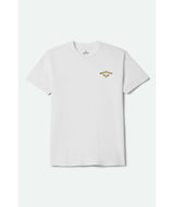 Brixton Beekman White Standard S/s Shirt