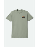 Brixton Coba Desert Green Standard S/s Shirt