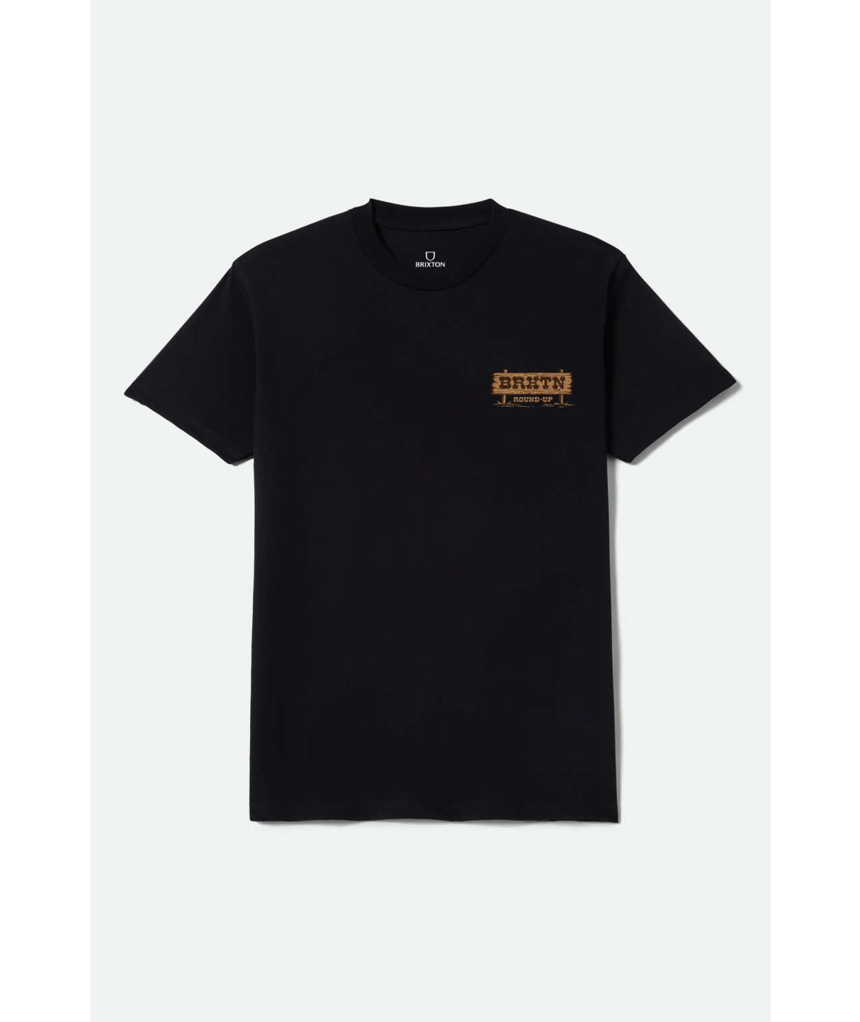 Brixton Hutchins Black Standard S/s Shirt