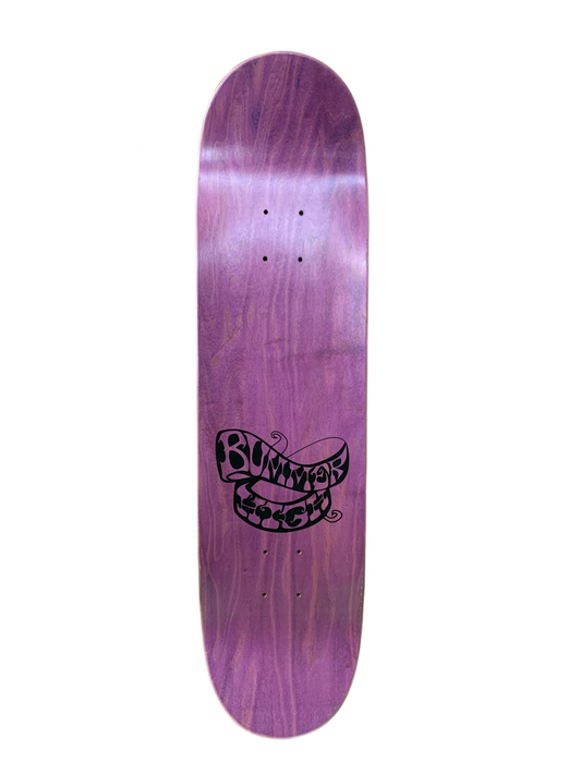 Bummer High Angel Blue/Red 8.125" Classic Skateboard Deck