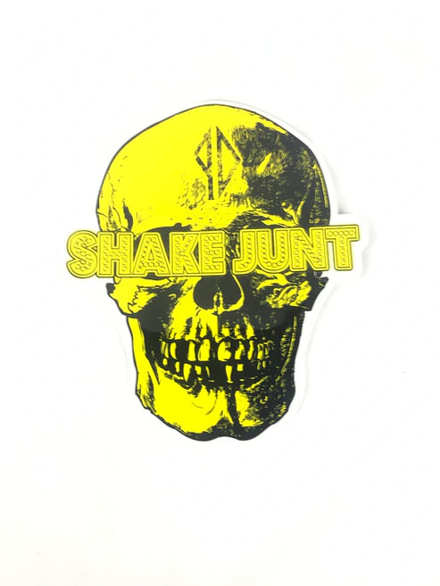 Shake Junt PD Skull Clear Assorted Sticker 10" x 8.5"