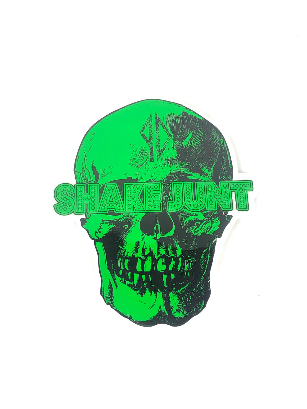 Shake Junt PD Skull Clear Assorted Sticker 10" x 8.5"