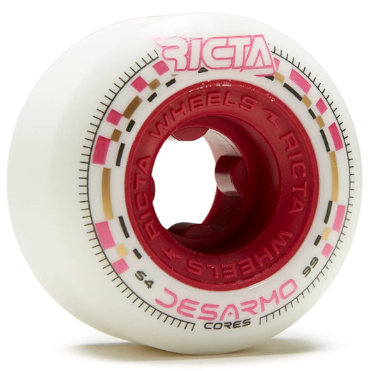 Ricta Desarmo Cores Round 99a 54mm White Wheels