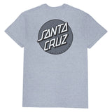 Santa Cruz Other Dot Sport Grey Tonal Heavyweight S/s Shirt