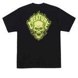 Creature Bonehead Glitch Black Heavyweight S/s Shirt