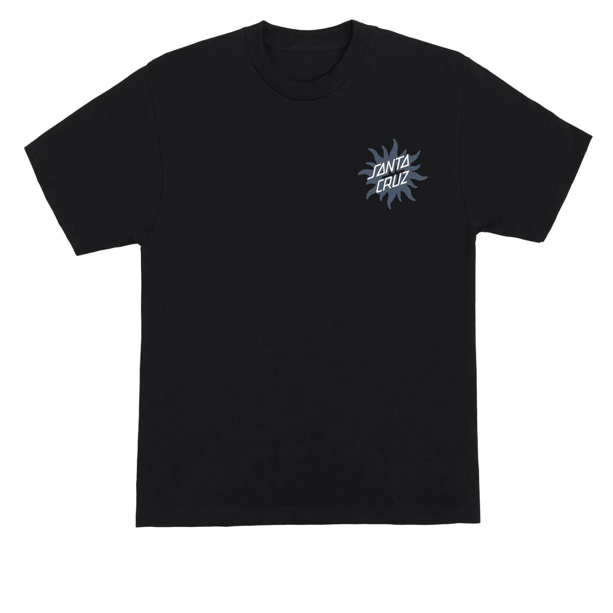 Santa Cruz Strange Check Black Heavyweight S/s Shirt