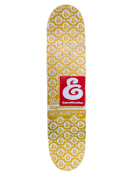 Expedition Matt Miller Fighter Plane 8" Classic Skateboard Deck