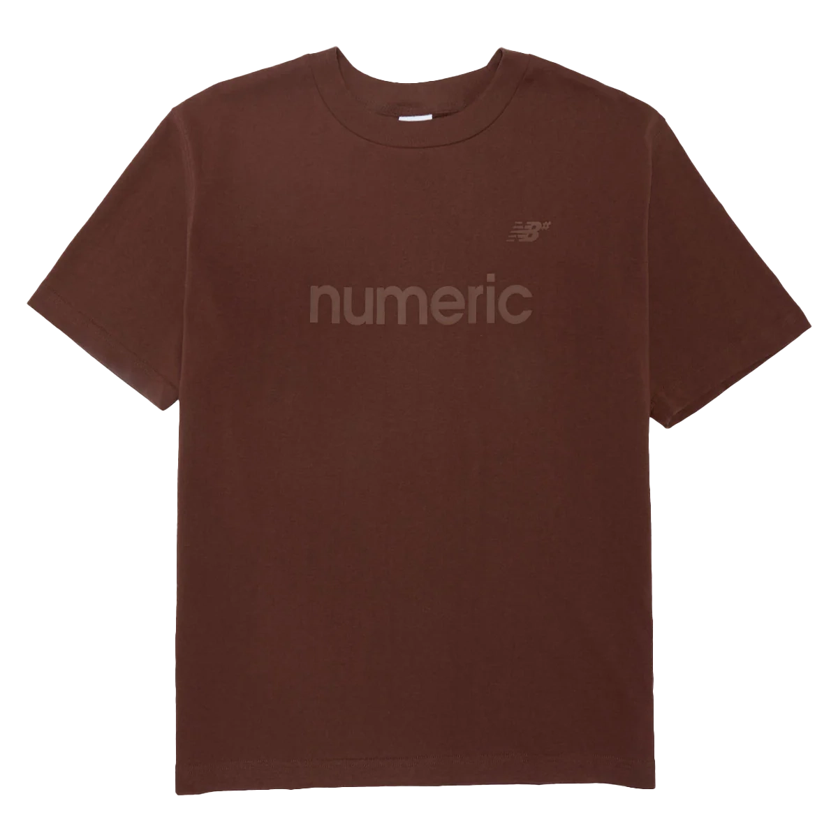 New Balance Numeric Cotton Jersey Rich Oak S/s Shirt