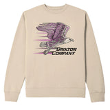 Brixton Free Crew Bone Crewneck Sweatshirt