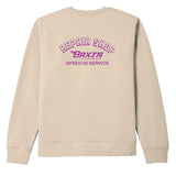 Brixton Free Crew Bone Crewneck Sweatshirt
