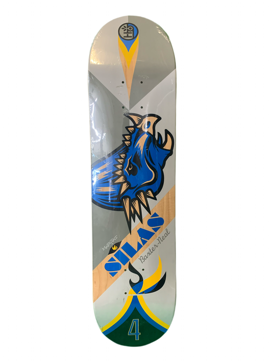 Habitat Baxter Silas Neal Prehistoric Pennant 7.75" Classic Skateboard Deck