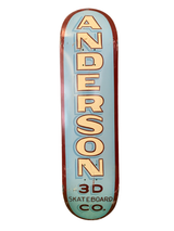 3D Brian Anderson Wordmark 8" Classic Skateboard Deck