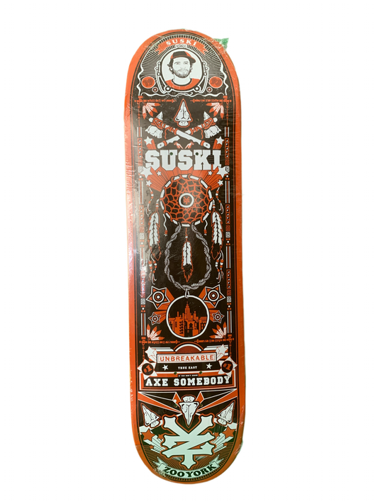 Zoo York Suski Unbreakable 8.125" Classic Skateboard Deck