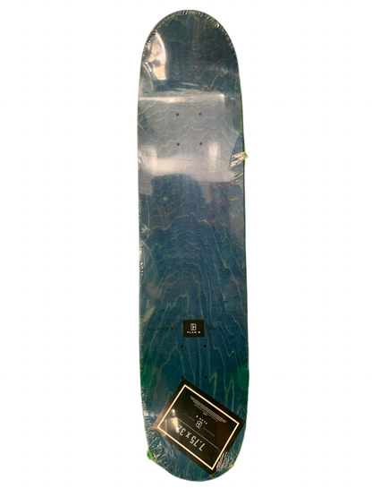 Plan B PJ Ladd Bold Green/Silver 7.75" Classic Skateboard Deck