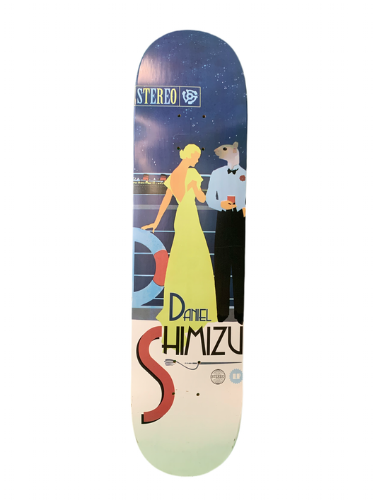 Stereo Daniel Shimizu Lady & The Mouse 7.625" Classic Skateboard Deck