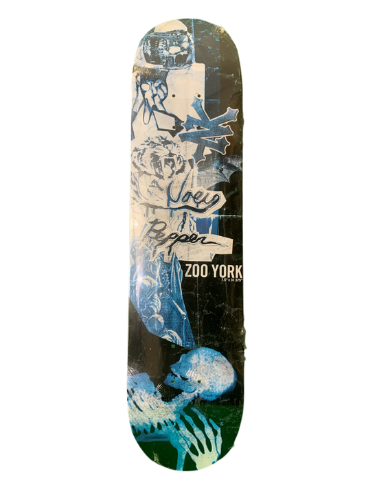 Zoo York Joey Pepper Cursive Layers 7.5" Classic Skateboard Deck