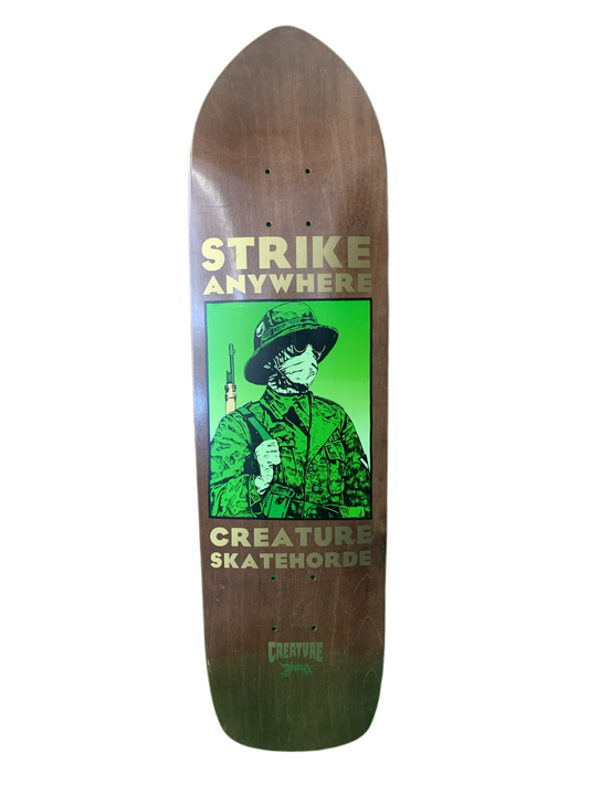 Creature Strike Anywhere 8.5" Classic Skateboard Deck