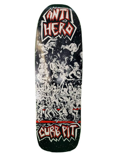 Anti-Hero Curb Pit 10" Shaped Classic Skateboard Deck