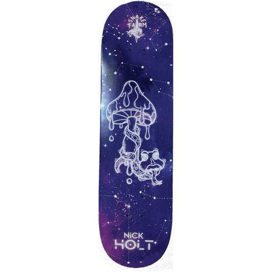 Snake Farm Co Nick Holt Darkside of the Shroom Skateboard Deck