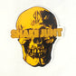 Shake Junt PD Skull Clear Assorted Sticker 10" x 8.5"