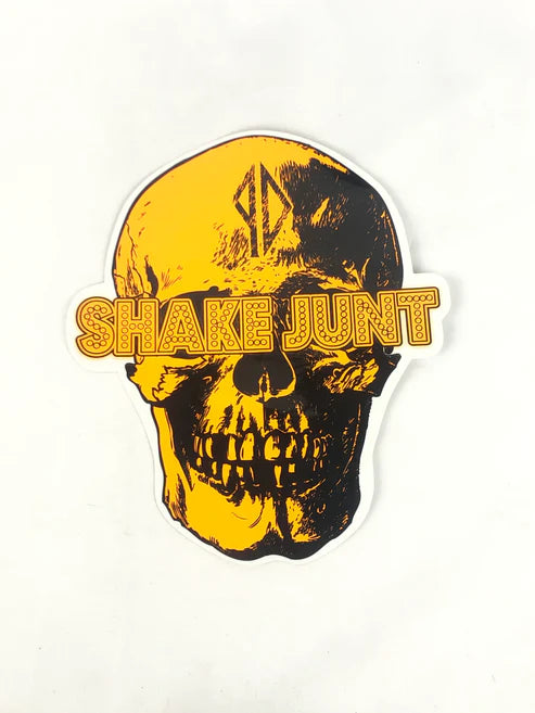 Shake Junt PD Skull Clear Assorted Sticker 10" x 8.5"