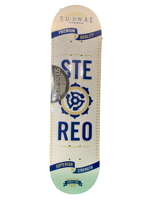 Stereo Sound Weave Team Logo 8" Classic Skateboard Deck