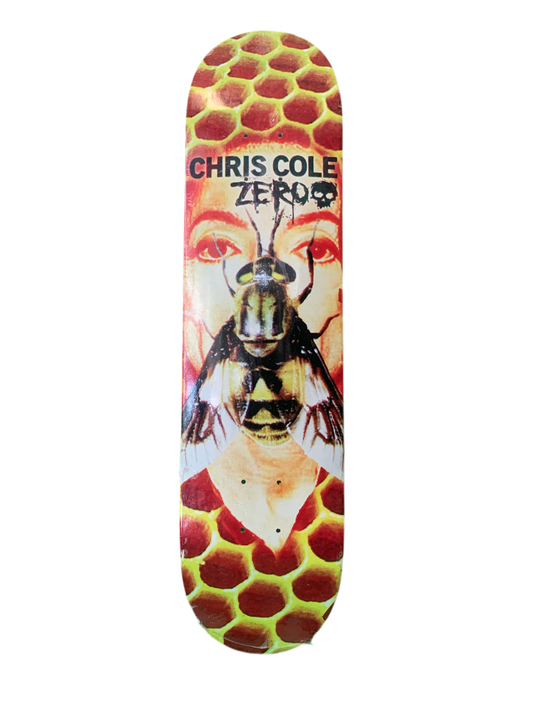 Zero Chris Cole Beehive Eyes 7.75" Classic Skateboard Deck