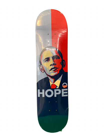 Obama '08 Hope Shepard Fairey 7.5" Classic Skateboard Deck