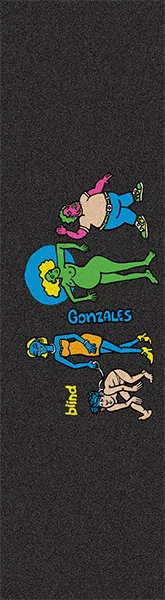 Blind Gonzales Colored People 10" Graphic Griptape