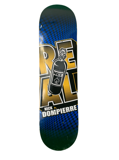 Real Nick Dompierre Nos Can 8.125" Classic Skateboard Deck