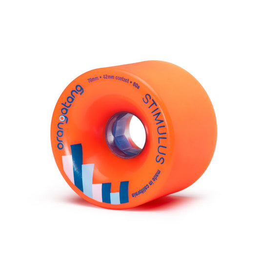 Orangatang Stimulus Orange 70mm 80a Longboard Wheels