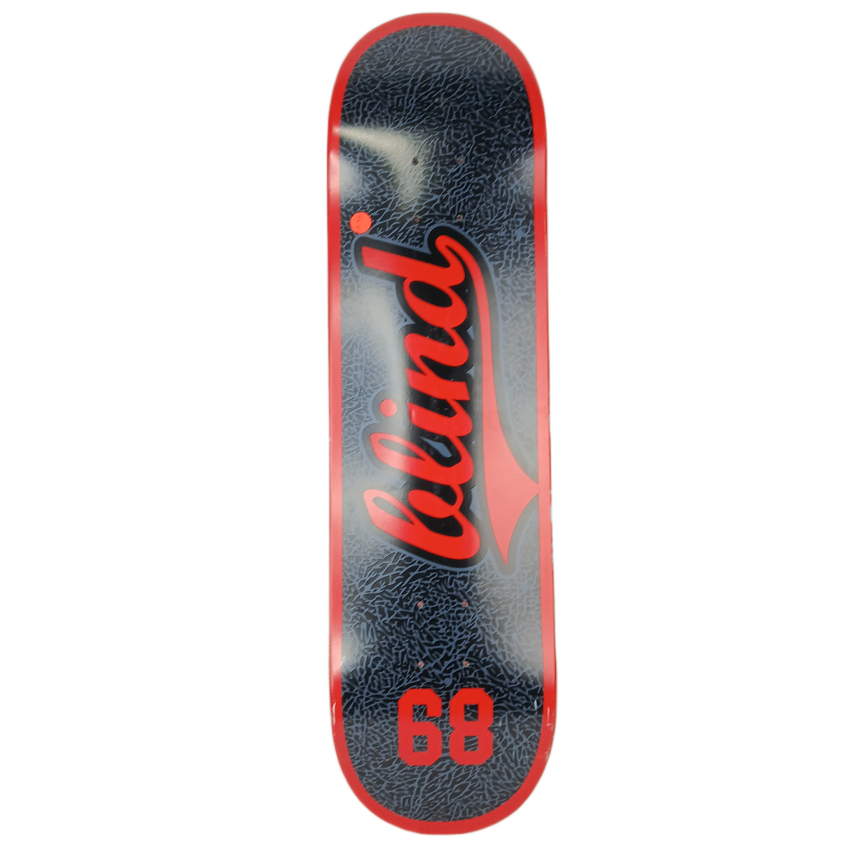 Blind No 89. Black Red Size 8.38" Vintage NOS Deck