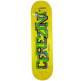 Boulevard Danny Cerezini All City Yellow Multi Size 8.12" Vintage NOS Deck