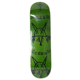 Dogtown Vato Rats Green Black Size 8.5" Vintage NOS Deck