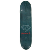 Diamond Taste The Diamond Life Black White Tan Size 8.0" Vintage NOS Deck
